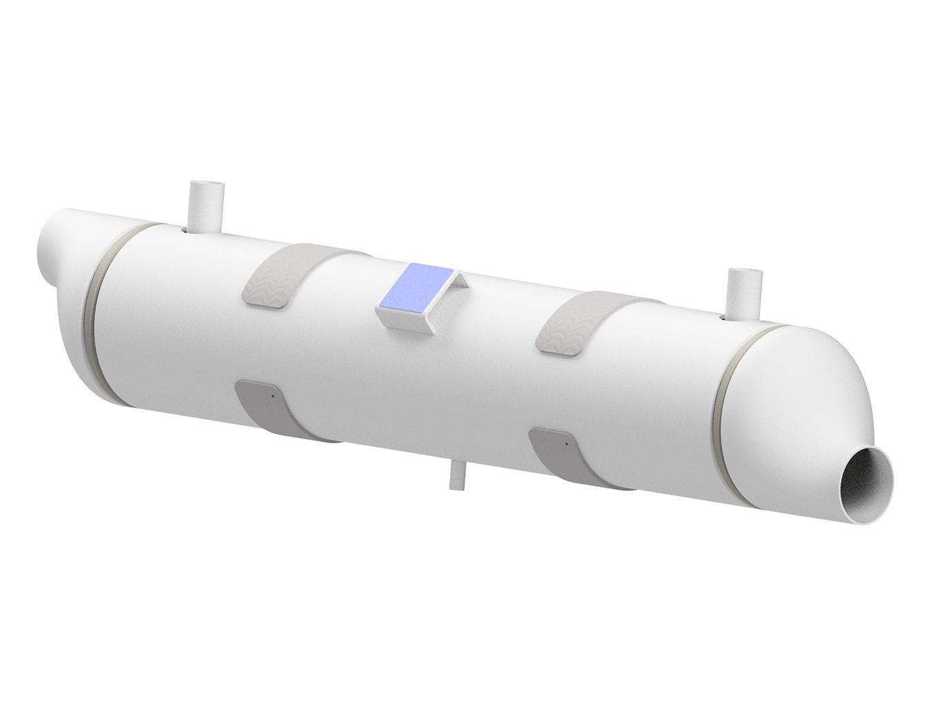 Sabroe suction gas heat exchanger unit