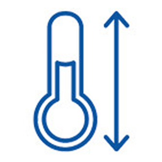 High temperature icon