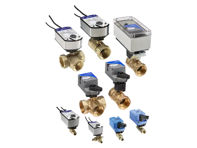 Johnson Controls' Ball Valves 1/2" – 2” on a white background
